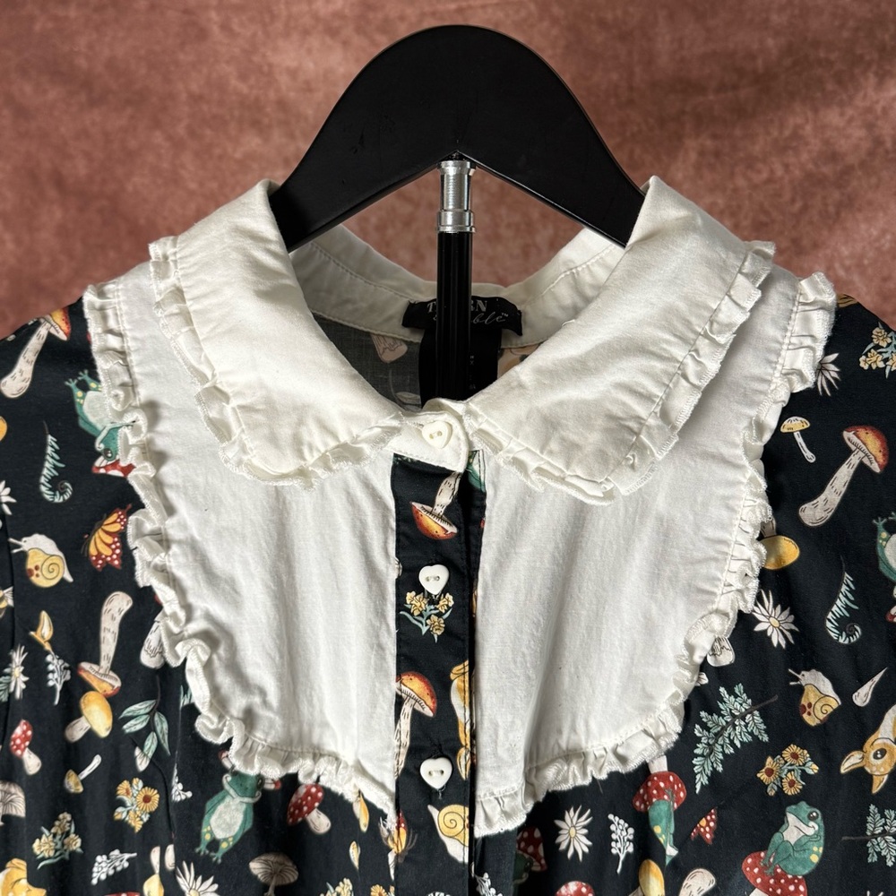 Thorn & Fable Cottagecore Mushroom Dress XL 🌿🍄 - Picture 4 of 8